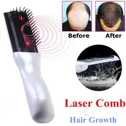 Расческа для лазерного массажа щетка для волос Массажная техника расческа Уход за волосами щетка для роста лазерная против выпадения