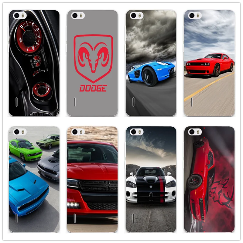 

Soft Phone Cases TPU for Huawei P20 P10 P9 P8 Lite Mate 10 Pro Y5 Y6 II Y7 Honor 6X 7X 9 Lite Hot Dodge Challenger Colorful Cars