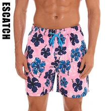 Бренд Escatch мужские пляжные шорты для бега быстросохнущие купальные костюмы для серфинга размера плюс XXXL купальный костюм для мальчиков ES05C