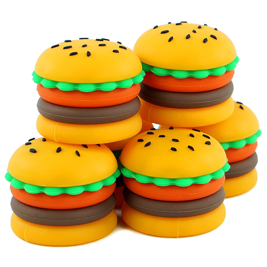 Silicone Hamburger Wax Container