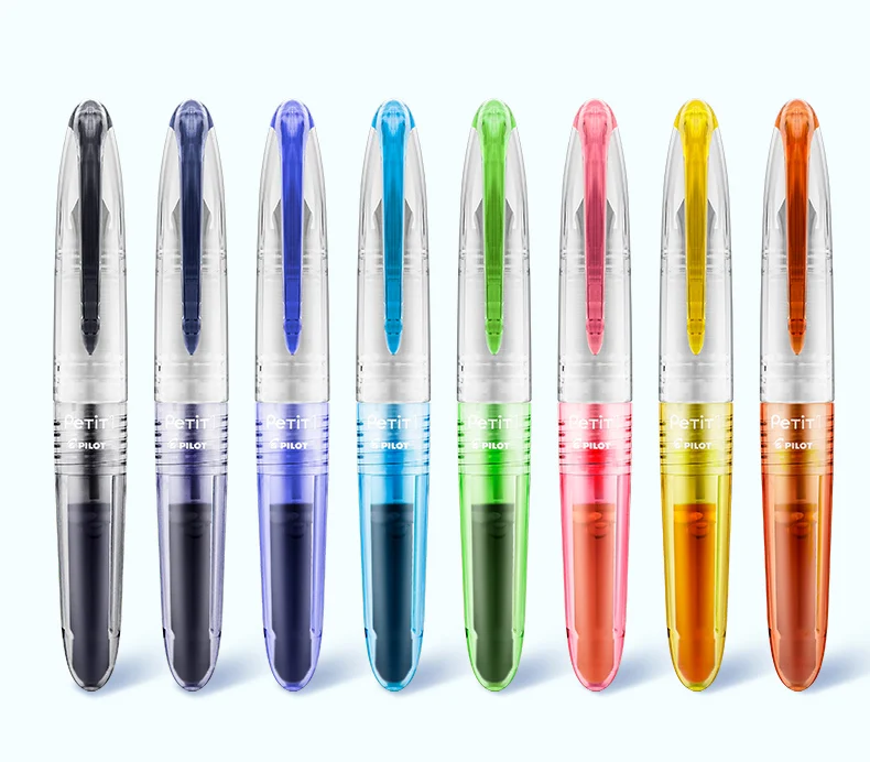 Pilot Petit Fountain Pen Mini Body 05mm 5 Colors Spn 20f Dexterous