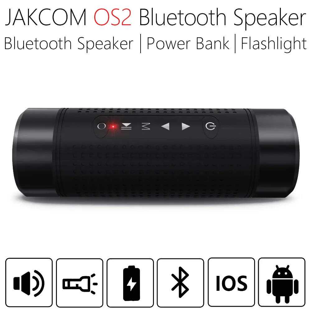  JAKCOM OS2 5200mAh Outdoor Wireless Bluetooth Speaker Waterproof Column Bicycle Portable Music Bass