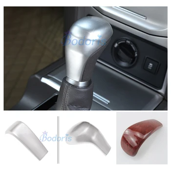 

For Toyota Land Cruiser Prado 150 2010-2018 Gear Knob Cover Front Hand Shift Trim Panel Chrome Wooden Styling Accessories