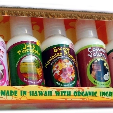 Bubble Shack Hawaii 689076050180 Assorted 5 Pack Mini Lotion Gift Set - Pack of 2 (1)