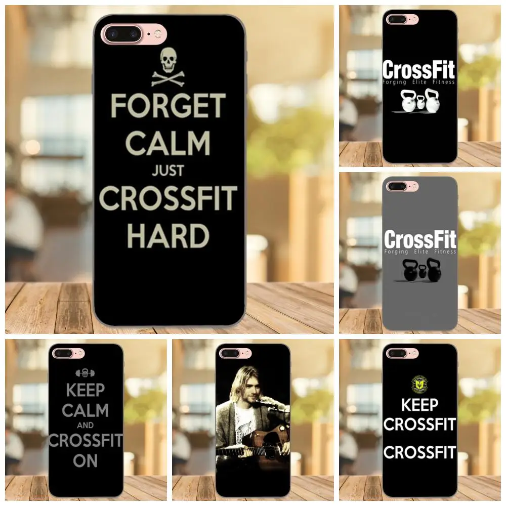 Котировки Keep Calm And Crossfit для Galaxy C5 C7 J1 J2 J3 J330 J5 J6 J7 J730 2017 Ace Core Duo Max Mini Plus Prime