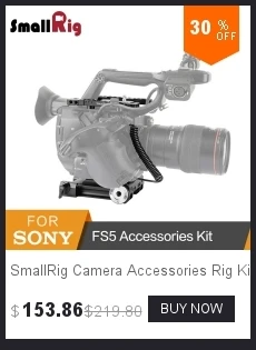 SmallRig для sony PXW-FS5 видеокамера ЖК-дисплей Экран Монтажный Зажим адаптер для FS5-1831