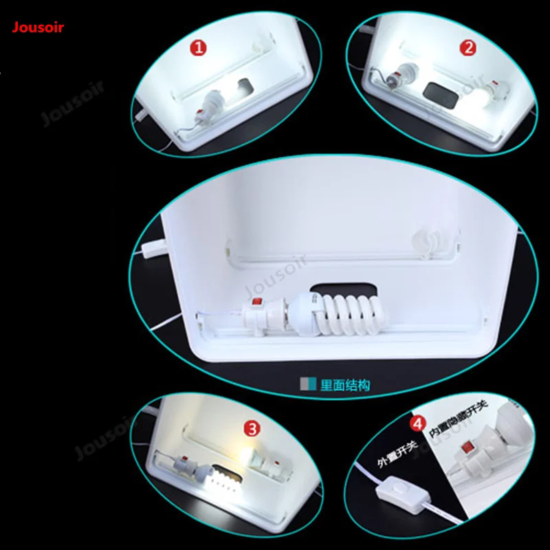Складной светильник для фотостудии, коробка для фотосъемки, переносная палатка 40 см, светильник, коробка для фотосъемки ювелирных изделий CD45 T03Y
