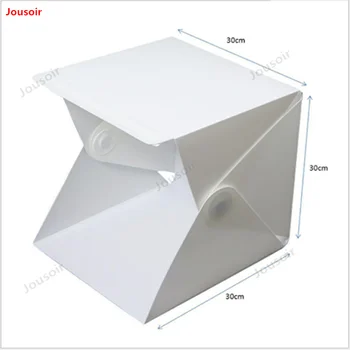

30CM Small band LED light Board studio shooting table Photo prop lamp lighting Light Box CD50 T03