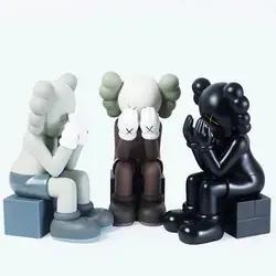 11,81 ''KAWS OriginalFake Companion стрит-арт Harbour города ПВХ фигурку Коллекция модель игрушки штучной упаковке 30 см N731