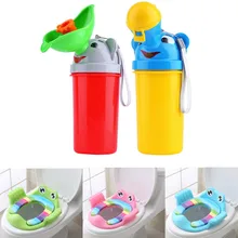 Для маленьких девочек и мальчиков Портативный писсуар путешествия детское сиденье для унитаза детский автомобиль туалет горшок уриносборник для путешествий сиденье для унитаза для приучения к туалету с подлокотниками