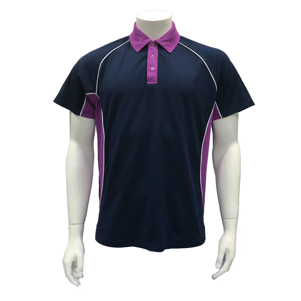 

New 2018 polo men's shirt high quality polyester sports short-sleeved shirt summer breathable solid color men's sports polo shir