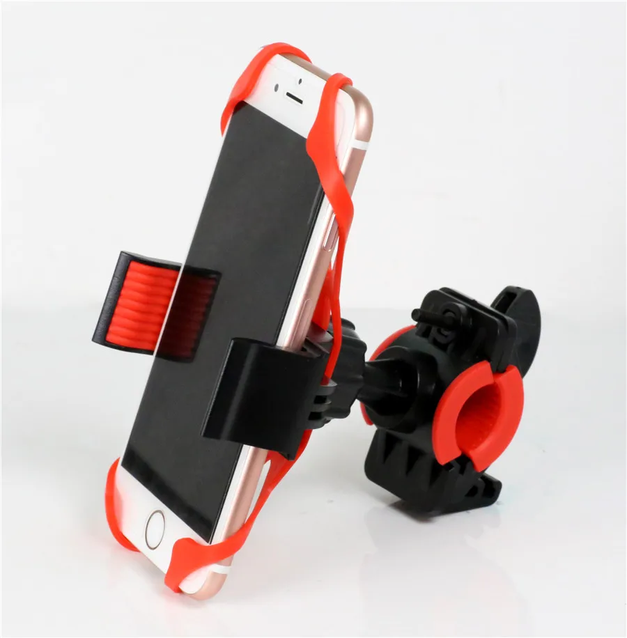 

Universal Bike Bicycle Handlebar Mount Holder Steering-Wheel Support Band Phone Holder for iphone 5s 6 Plus Samsung Xiaomi GPS