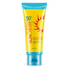 Яркий гламурный SPF50 PA+++ УФ-защита для лица и тела, Солнцезащитный отбеливающий солнцезащитный крем с масляным контролем, увлажняющий крем для ухода за кожей, солнцезащитный крем