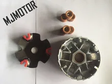MJMOTOR K High Performance Variator Set with Copper Rollers For Chinese 50 80cc GY6 Scooter Honda