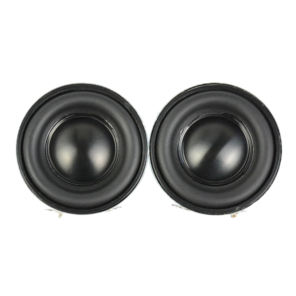 AIYIMA 2Pcs 40MM Mini Audio Portable Speakers 16 Core 4 Ohm 5W Full Range Speaker Rubber Side NdFeB Magnetic Speaker 5