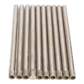 

10Pcs 2.5mm 3/32" Diamond Coated Hole Cutter Saw Drill Bits Glass Tile Ceramic 42mm