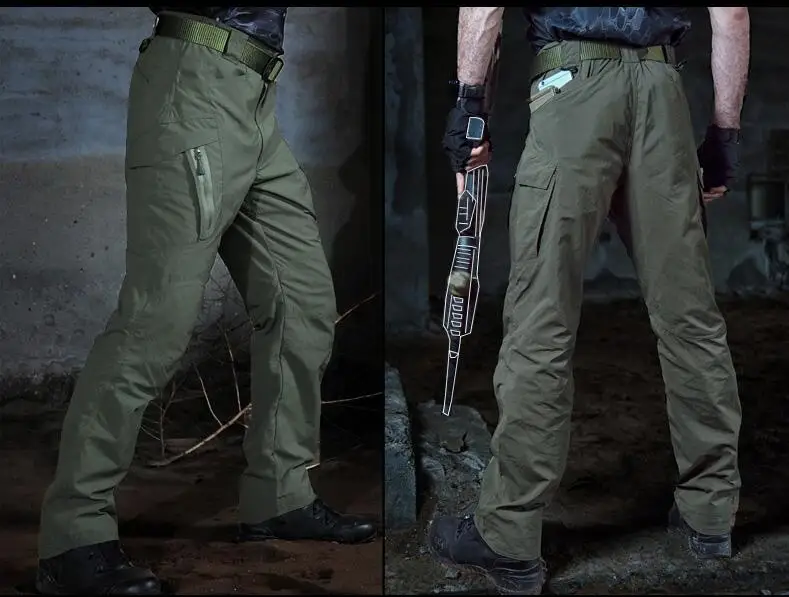 Мужские тактические Пейнтбольные брюки, мужские брюки-карго, спецназ, военные армейские охотники, боевые рабочие штаны