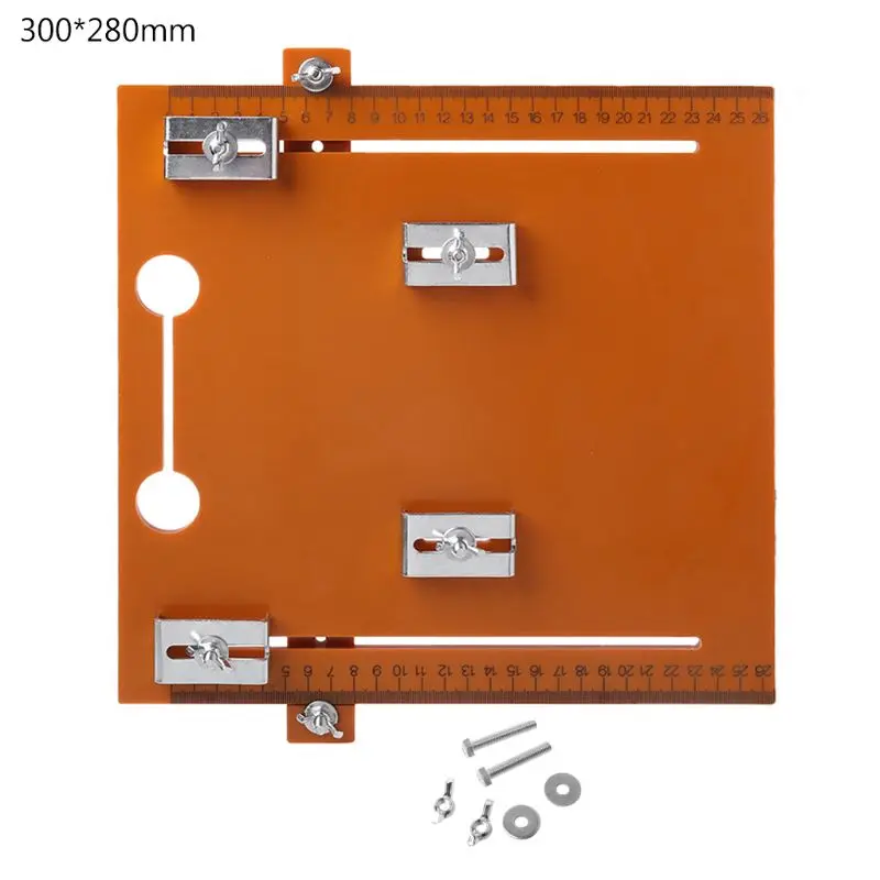 Electric Circular Saw Cutting Machine Guide Foot Ruler Conference Board Rail Plate Adjustable DIY Woodworking Tool Aluminum Allo