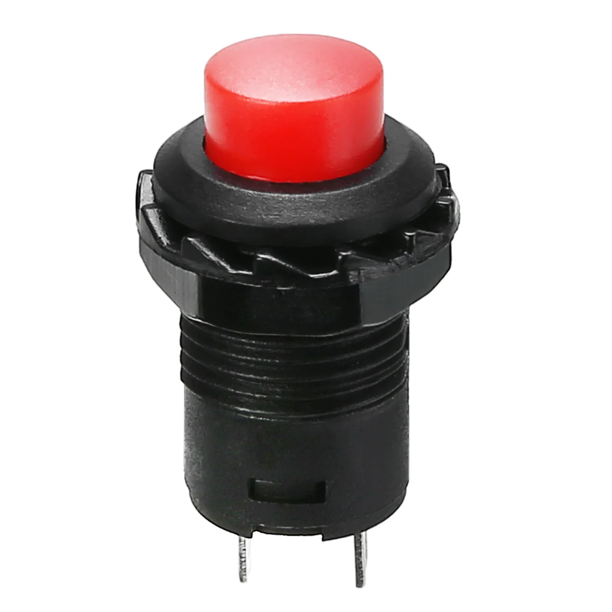 New 5pcs/set 12mm Red Car Dash On-Off Momentary Push Button Horn Doorbell Switch 125V 3A