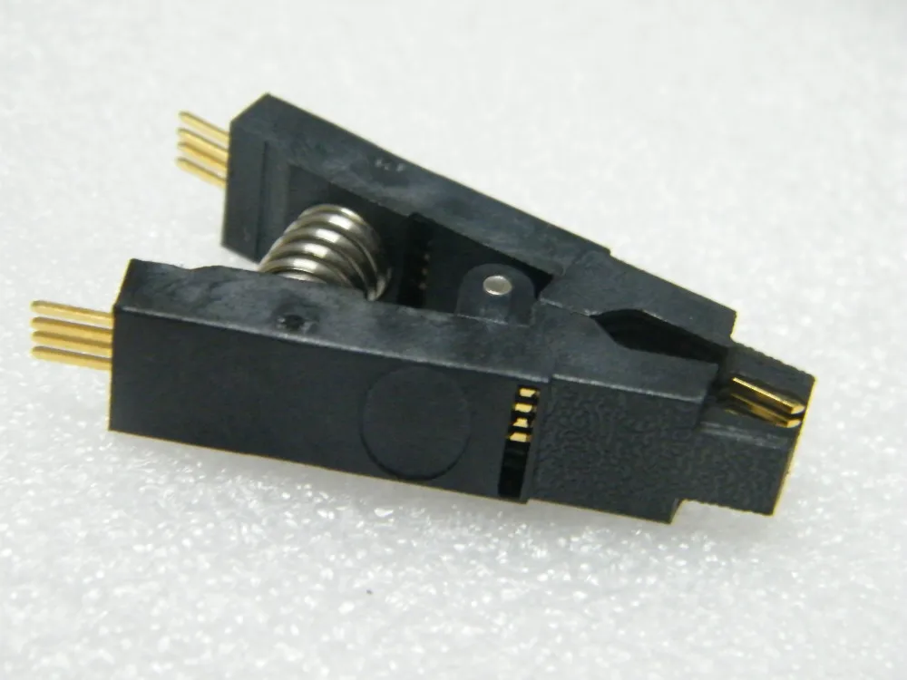 ECSiNG 4x SOIC8 Testclips - 8-Pin IC Programmierer Für BIOS-Chips & Leiterplatten