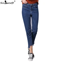 Irregular Hem Stretch Denim Jeans Women Skinny Tassel High Waist Pants Jeans Female Ankle-Length Pencil Pants Blue Jeans Pants Irregular Hem Stretch Denim Jeans Women Skinny Tassel High Waist Pants Jeans Female Ankle-Length Pencil Pants Blue Jeans Pants