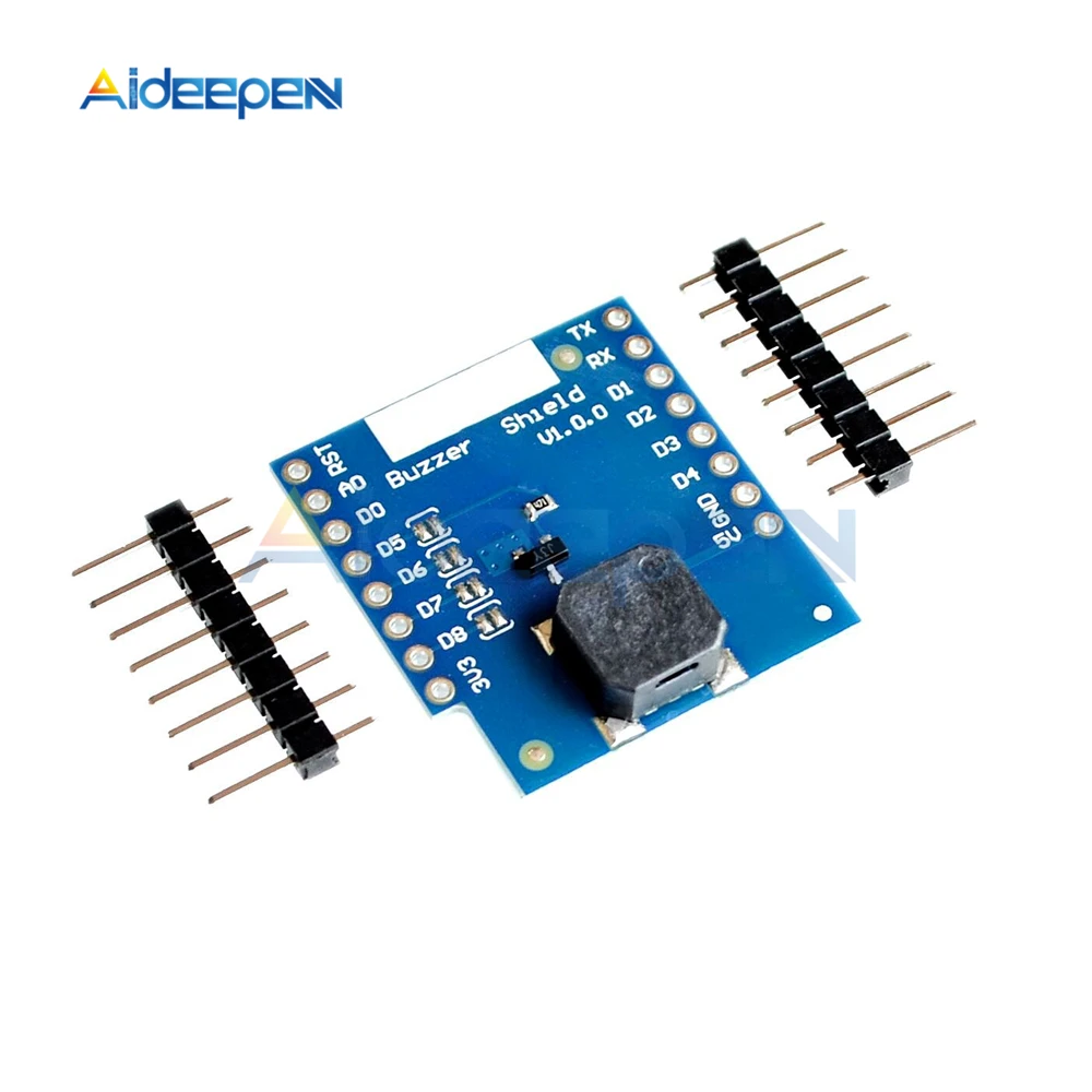 Buzzer Shield V1.0.0 Wemos D1 Mini ESP8266 Expansion Board For Arduino