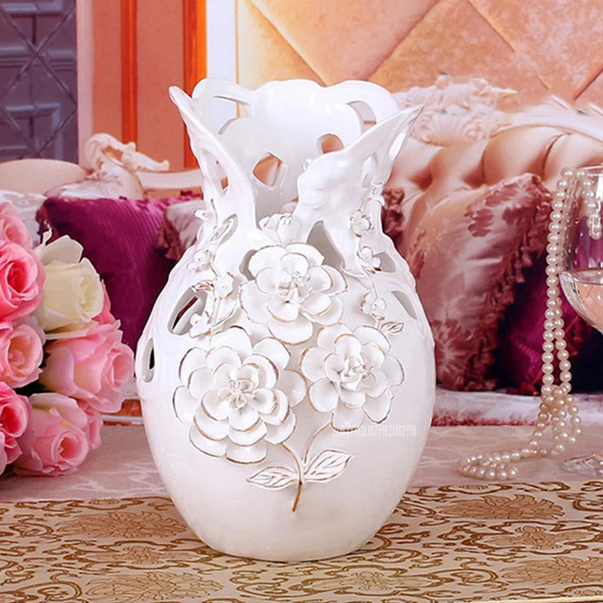 Купить Белую Фарфоровую Вазу