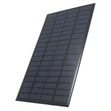 18V 2,5 W Панели солнечные поликристаллические запасенной энергии Мощность модуль Системы солнечных батарей Зарядное устройство