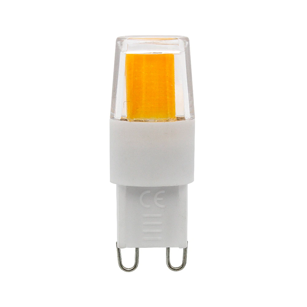 Dimmable 1508 COB SMD No Flicker G9 LED Light ceramics body bulb 220V