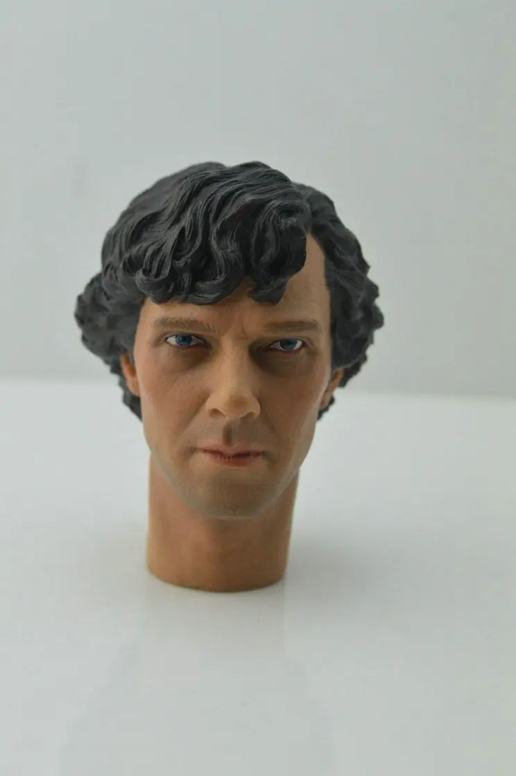 

Custom 1/6 Sherlock Holmes Benedict Cumberbatch Head Sculpture for 12' Male Acti