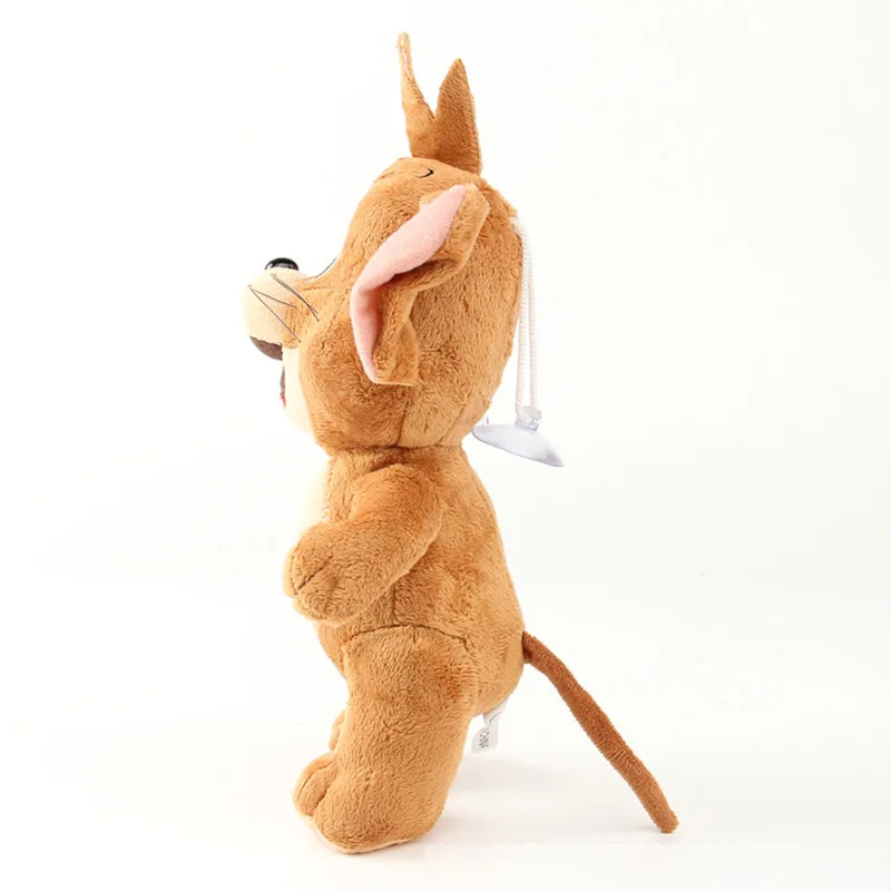 24 cm Jerry Mouse Anime muñeca suave Peluche gato Tom y ratón niños juguetes para niños