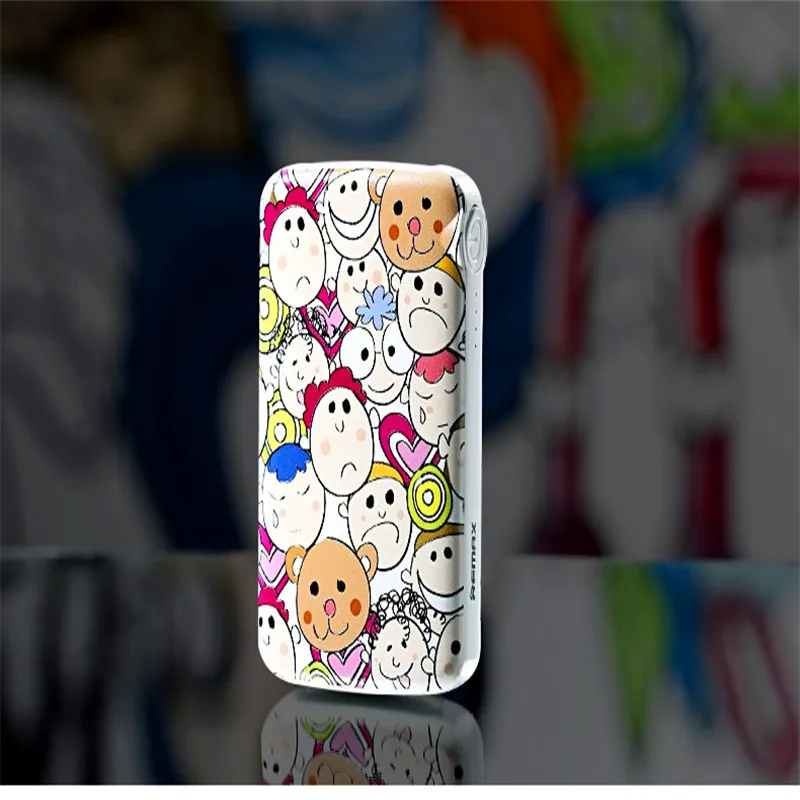 REMAX 3D cartoon trend Power Bank 10000mAh Powerbank External Mobile Phone Battery Charger Backup Pack With Dual USB For iPhone