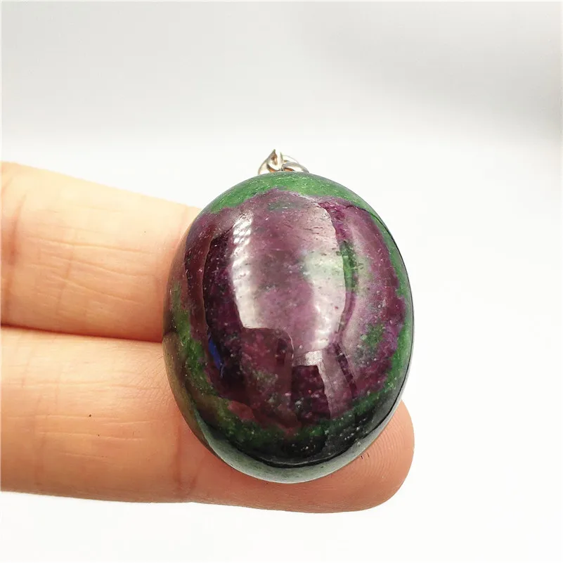 Natural Ruby Zoisite Pendant (4)