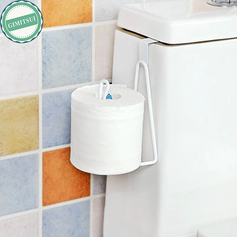 Tissue Holder Toilet Paper Storage Organizer Bathroom Rack Chrome Roll