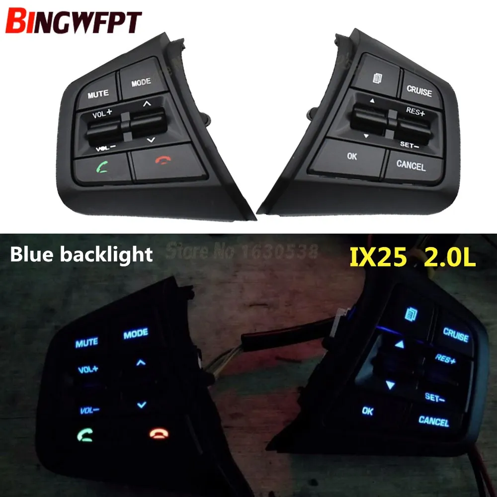

Top quality Multifunction switch For Hyundai ix25 (creta) 2.0 Cruise Control Buttons Remote Control Bluetooth Phone Button
