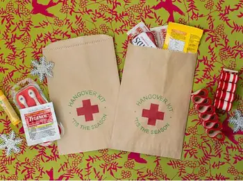 

Christmas Wedding hangover kits donut candy Buffet treat welcome bags BIRTHDAY Bridal baby Shower Bakery Cookie Favors packets