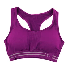 Впитывает пот быстрой сушки профессиональный спортивный бюстгальтер, Фитнес Мягкий Стретч тренировки топ, жилет Бег Беспроводной Нижнее Бельё для девочек для Для женщин