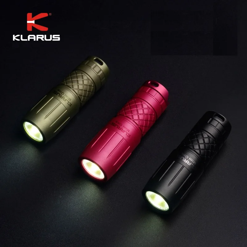 

2017 New Klarus Mini One 130 LM Rechargeable Keychain light (battery include)