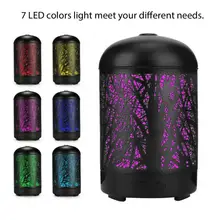 Полый увлажнитель воздуха воздухоочиститель с ароматерапией распылитель с светодиодный Настольный увлажнитель