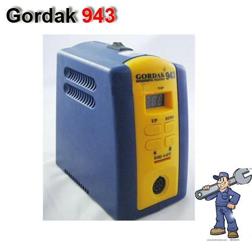 Saike 898D 2 in 1 Soldering Station Hot Air Gun+Iron