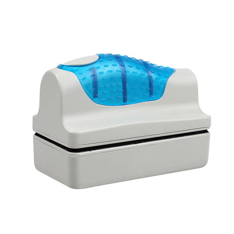 

Magnetic Aquarium Fish Tank Brushes Floating Clean Glass Window Algae Scraper Cleaner Brush Plastic Sponge Accessories Tools