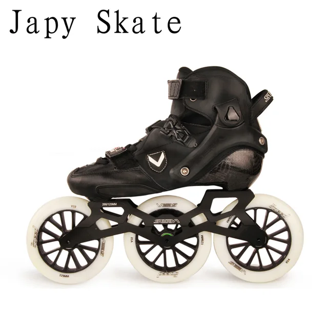 Japy Skate Original SEBA Marathon Inline Skates 3*125mm 4*110mm Speed