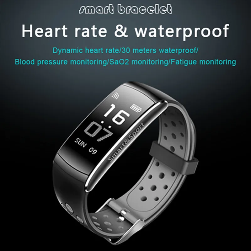 

Z11 IP68 Waterproof Fitness Tracker Smart Band Bluetooth Wristband Blood Pressure Heart Rate Monitor Sport Smart Bracelet Band