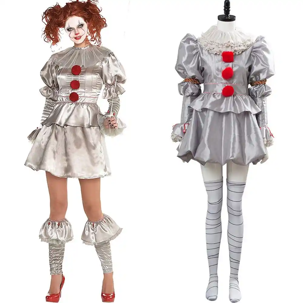 It Stephen King It Pennywise Dress Cosplay Costume Adult Women Pennywise Costume Clown Dress Custom Made Cosplay Costume Aliexpress It Stephen King It Pennywise Dress Cosplay Costume Adult Women Pennywise Costume Clown Dress Custom Made Cosplay Costume Aliexpress