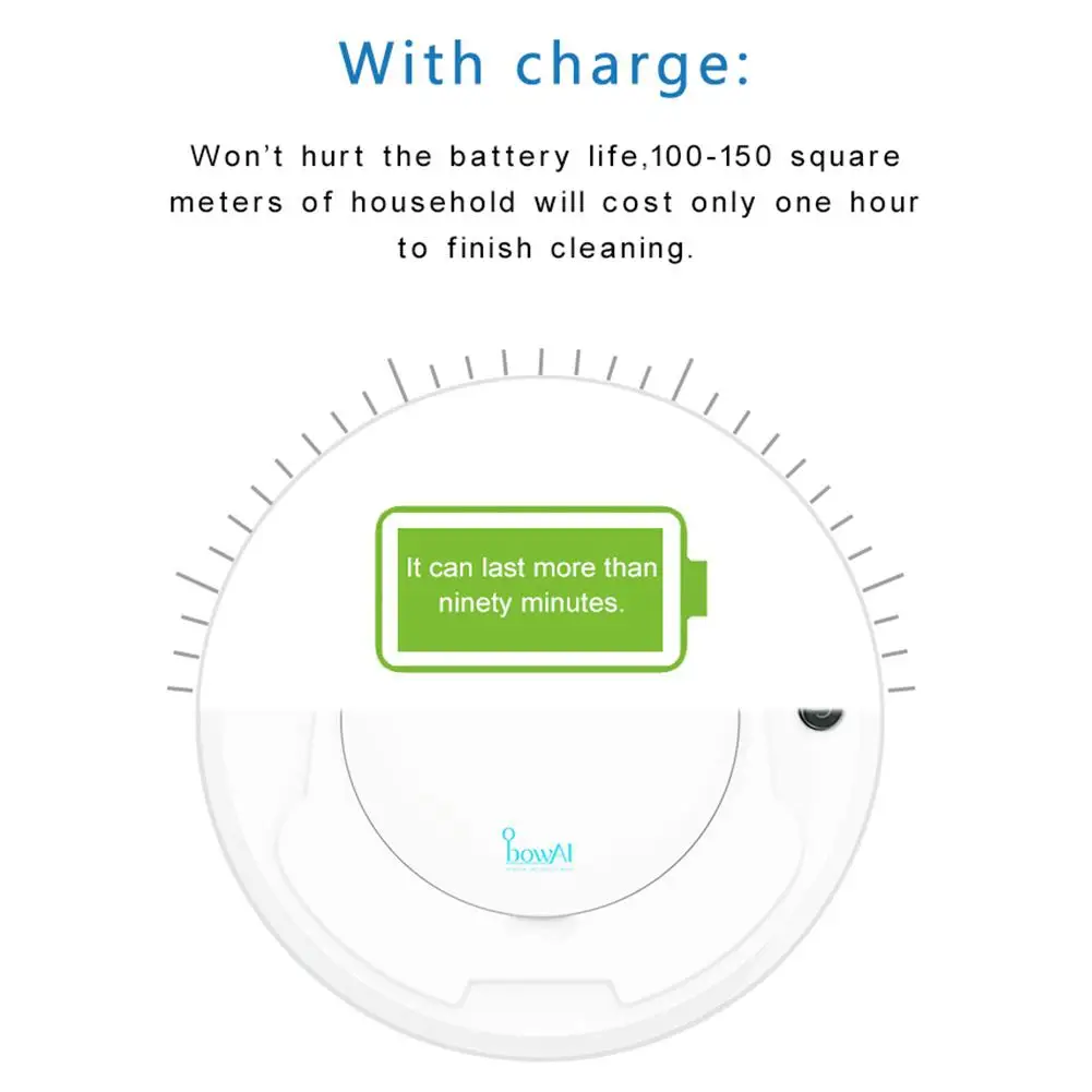 Робот-пылесос мини умный подметальный робот автоматический перезаряжаемый подметальный робот-пылесос