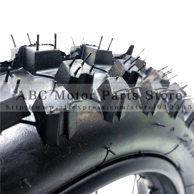 80/100-12 Guangli Tyres 1.85 x 12inch Rear Rims Wheel Steel Hub Black Wheels 32 spoke 15mm axle hole dirt pit bike Kayo Apollo