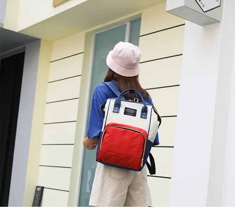Durable Baby Diaper Bag Fashion Mummy Maternity Nappy Bag For Mom Travel Baby Care Backpack 2019 Multifunction Mother Organizer (13)