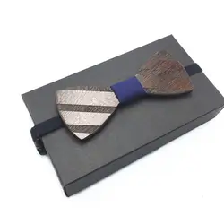 Полые деревянные модные галстуки для Для мужчин Нарядные Костюмы для свадьбы деревянный галстук-бабочка Форма Bowknots Gravatas тонкий галстук