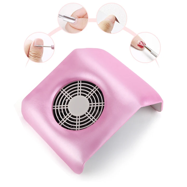 Arte do Unha Coletor de pó Aspirador de pó Máquina para Manicure Coleta de Poeira Equipamento da Arte para Unhas Manicure Poderoso 30 w 17 High Quality Beleza e saúde