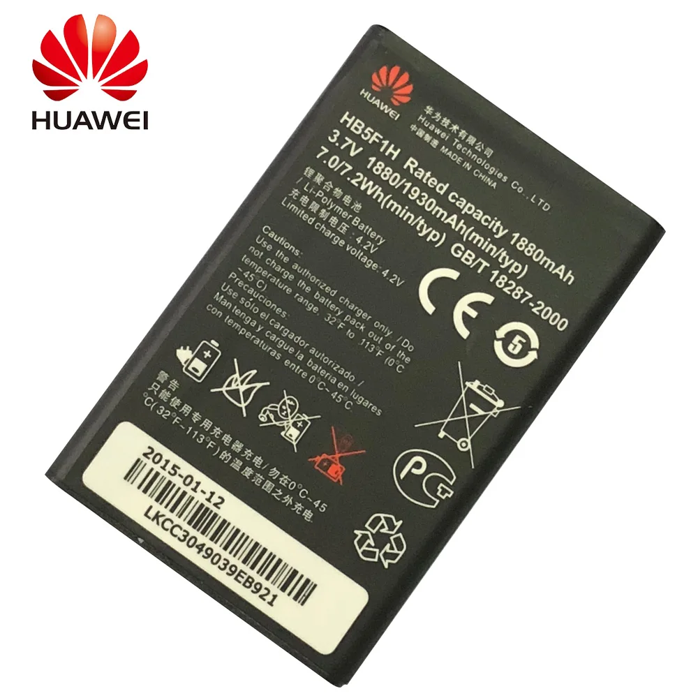 Huawei Honor U8860 аккумулятор 1880 мАч литий ионный HB5F1H Замена Glory M886